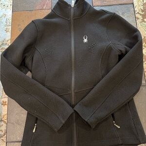 Spyder Women's Black Jacket size Large black